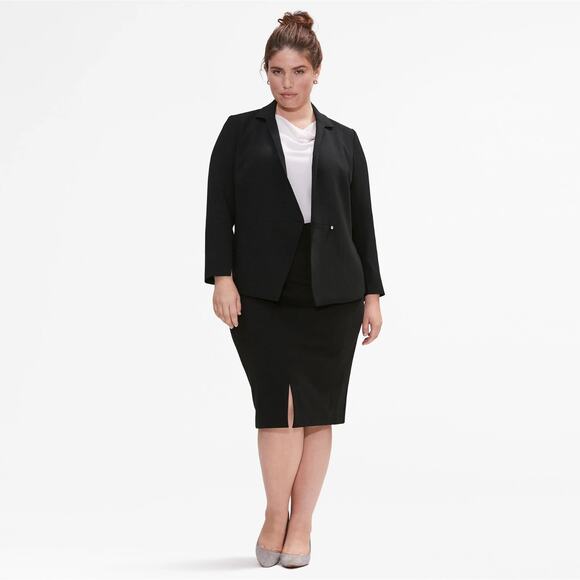 MM LAFLEUR The Wells Blazer Jacket Black Sz 1X {3W18} - Picture 1 of 10